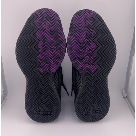 New Men’s Adidas Dame 5 J Marvel Black Panther size 6.5 - Picture 5 of 7